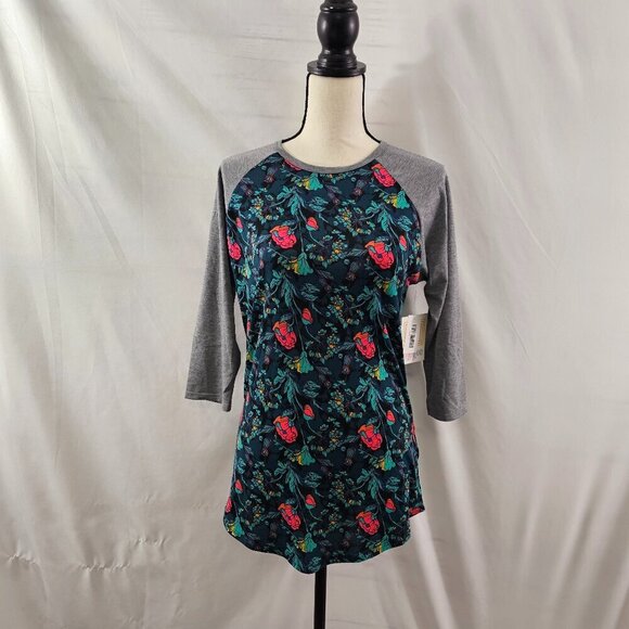 Lularoe RANDY Women's Floral Print Top - Size Small NWT - Picture 13 of 15